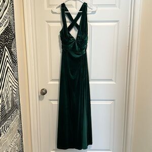 Doublin dress green maxi from Baltic Born. Large